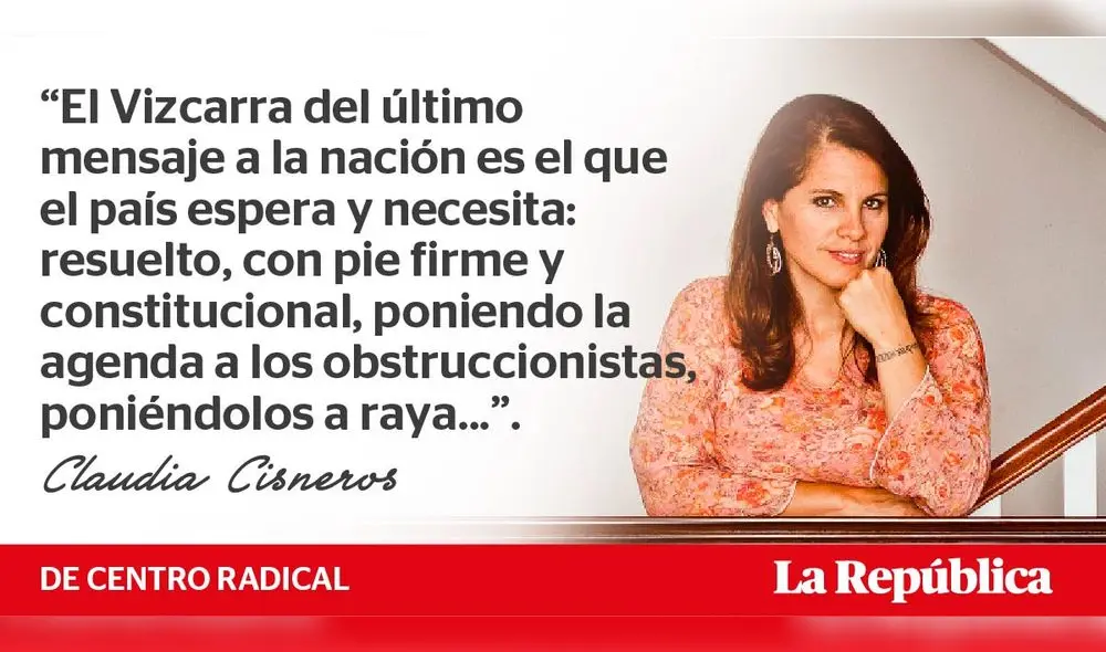 Vizcarra, al fin haciendo política