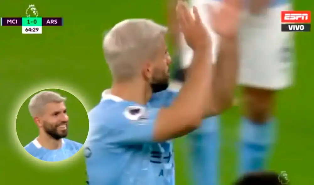 Manchester City derrotó por la mínima al Arsenal en partido correspondiente a la Premier League. Foto: Captura ESPN.