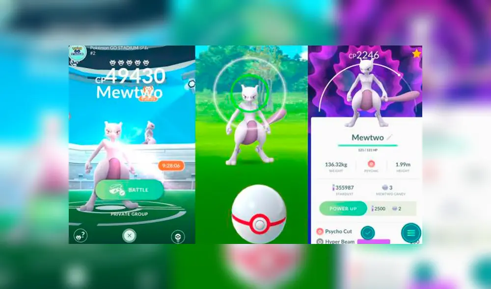 Jugador peruano regala su único Mewtwo shiny, en Pokémon GO, a su novia.
