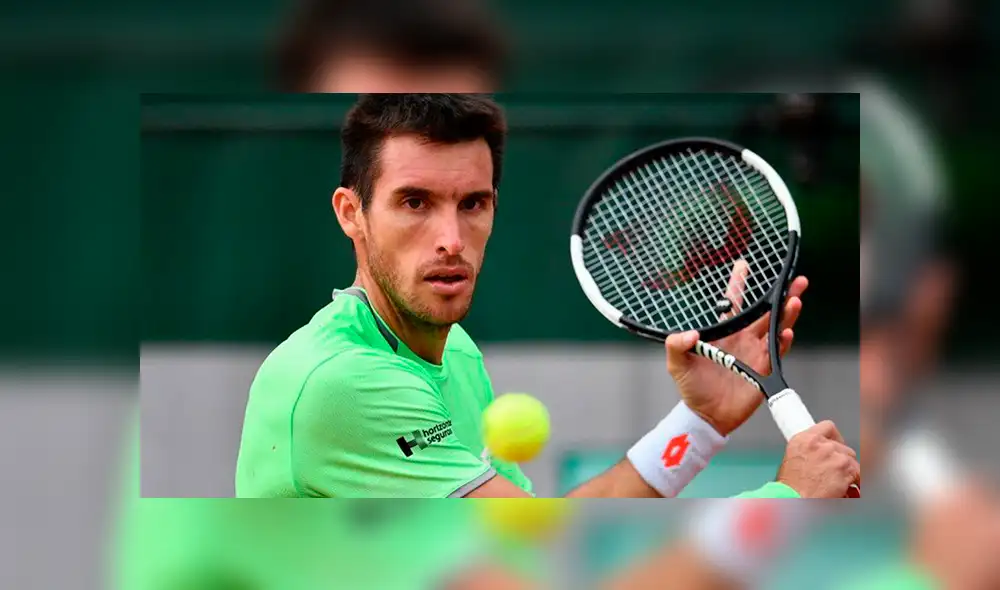 Leonardo Mayer está ubicado en el puesto 96 del ranking ATP. Créditos: AFP