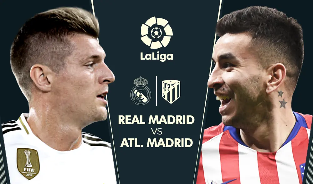 Real Madrid vs. Atlético de Madrid EN VIVO por la Liga Santander