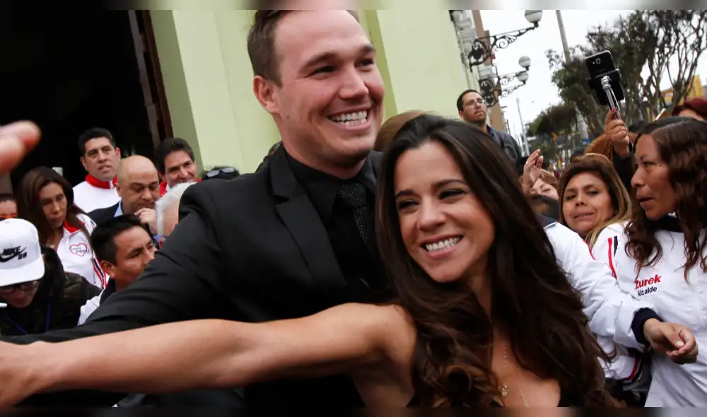 Vanessa Terkes y George Forsyth se habrían reconciliado tras crisis matrimonial [VIDEO]