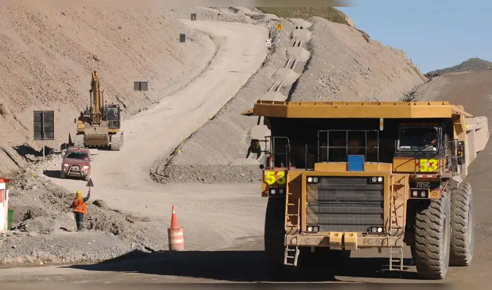 Producción minera cayó pero inversiones subieron