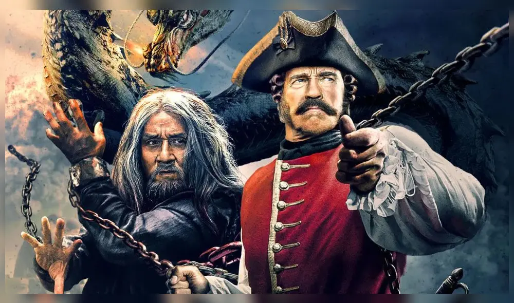 Jackie Chan y Arnold Schwarzenegger son los protagonistas de la película The Iron Mask.