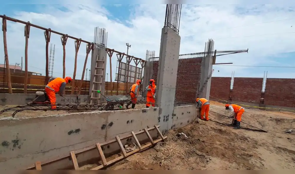 Obras de reconstrucción de colegio Obras de reconstrucción de colegio