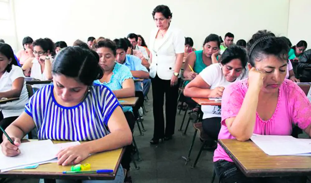 Importante. La Ley de Reforma Magisterial exige pruebas a docentes de colegios públicos.