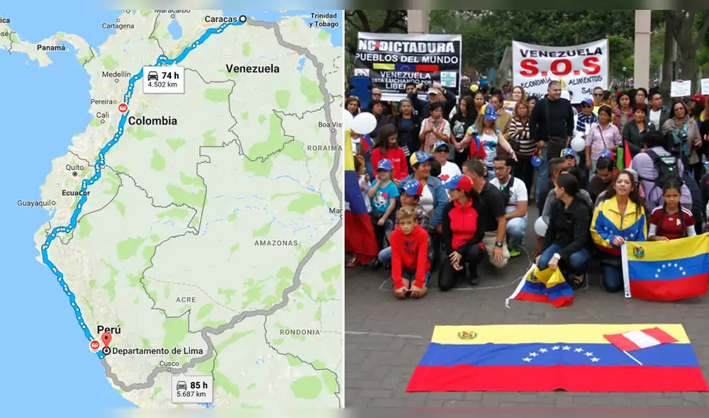 ¿Cuánto cuesta viajar de Venezuela a Perú?