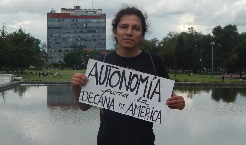 Protestas en San Marcos | Alumnos de la Universidad de México apoyan a estudiantes de San Marcos | UNMSM |