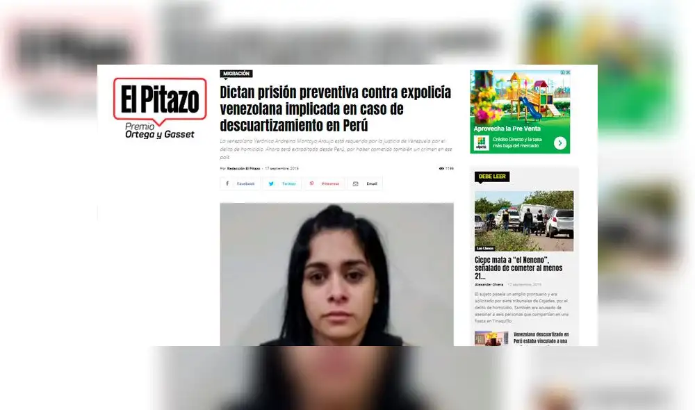 Descuartizamiento en S.M.P.: así informó la prensa venezolana sobre el doble crimen [FOTOS] 