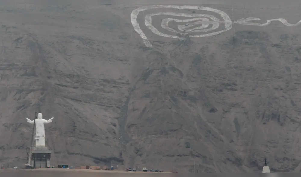 Piden firmas para retirar el Cristo del Pacífico del Morro Solar [FOTOS]