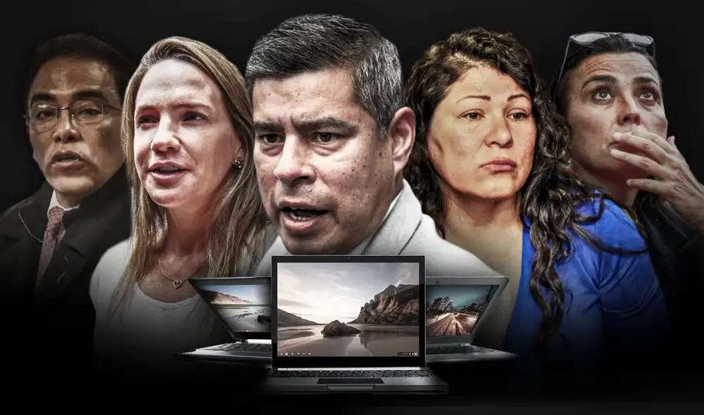Los excongresistas que no devolvieron laptops, según informe del Parlamento