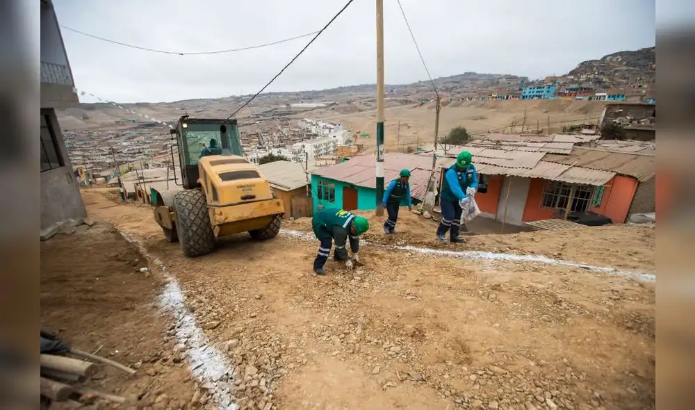 Más de 63 mil pobladores de Ventanilla y Mi Perú se beneficiarán con enripiado de calles