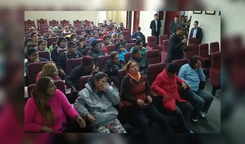Chimbote: 35 presuntos integrantes de organización criminal salen en libertad Chimbote: 35 presuntos integrantes de organización criminal salen en libertad