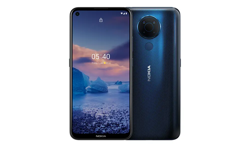 Diseño del nuevo Nokia 5.4. Foto: HMD Global Diseño del nuevo Nokia 5.4. Foto: HMD Global