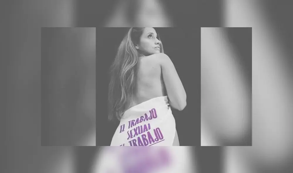 Nina León dejó el periodismo para ejercer como meretriz en las calles de Argentina, debido a la crisis del gobierno de Macri. Foto: Difusión