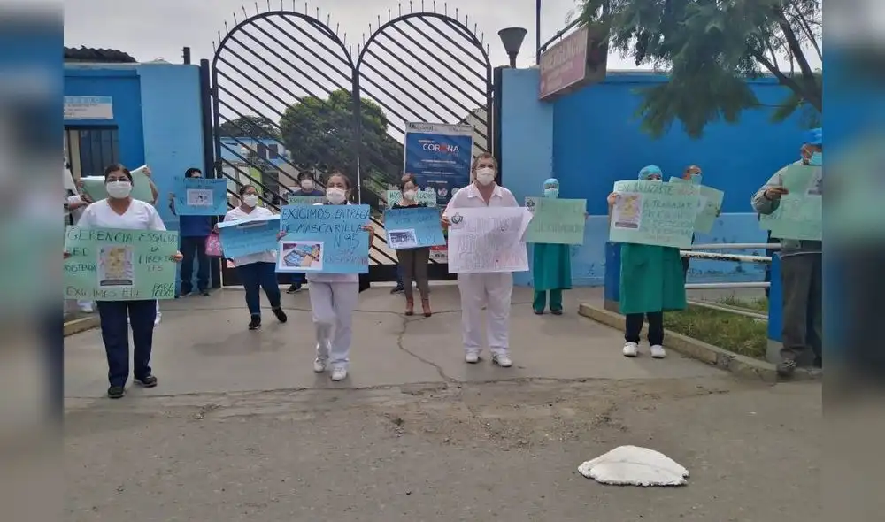 Reclamos de personal de salud no cesan Reclamos de personal de salud no cesan