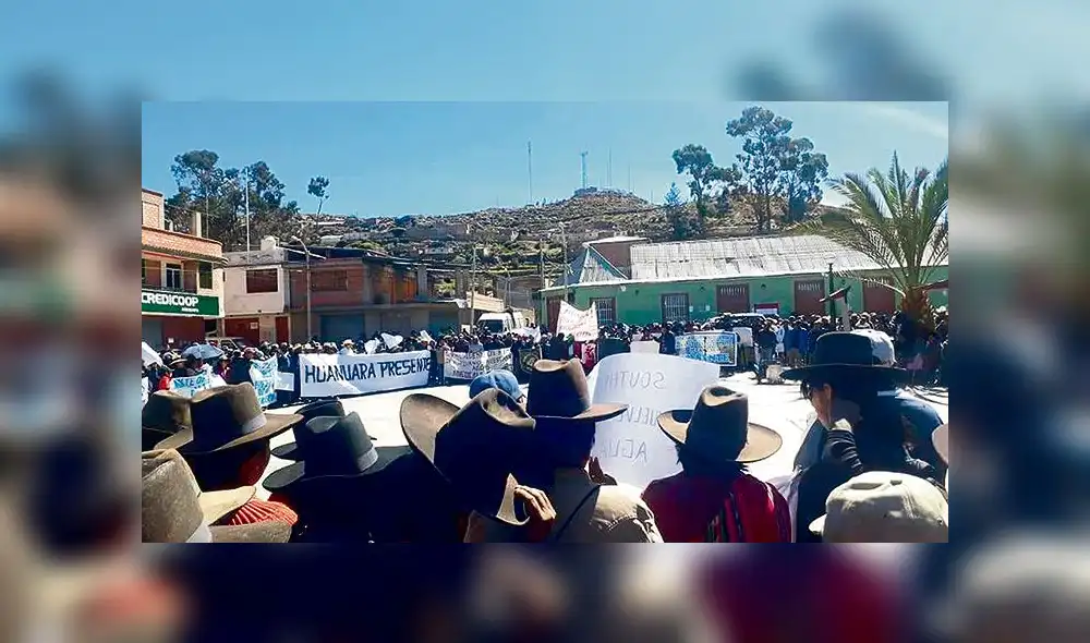 marchan. Candaraveños piden 17 l/s de agua a minera, además de nueva mesa de diálogo. marchan. Candaraveños piden 17 l/s de agua a minera, además de nueva mesa de diálogo.