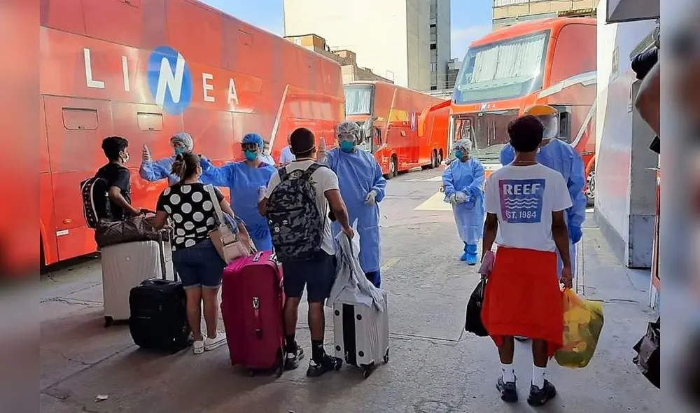 Más de 7.000 peruanos ya han regresado a sus regiones. (Foto: Andina / Referencial) Más de 7.000 peruanos ya han regresado a sus regiones. (Foto: Andina / Referencial)