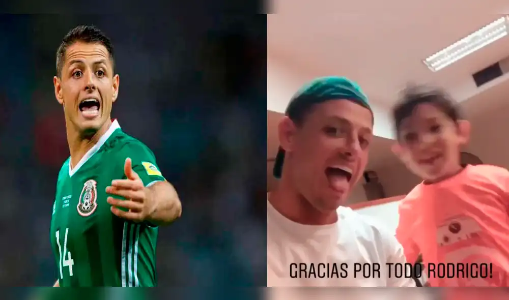 Instagram: Niño conmueve a Javier 'Chicharito' Hernandéz con palabras tiernas [VIDEO]