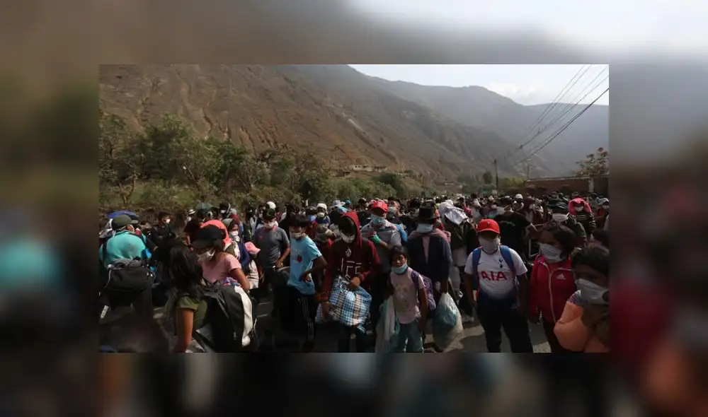 Viceministro de Gobernanza Territorial indicó que realizarán el traslado de las personas con el apoyo de las autoridades regionales. (Foto: Aldair Mejía / La República)