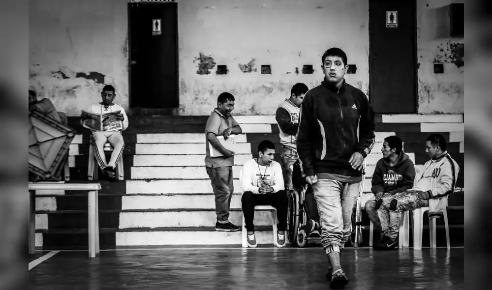 Reos del penal de máxima seguridad San Juan de Lurigancho. [FOTO]