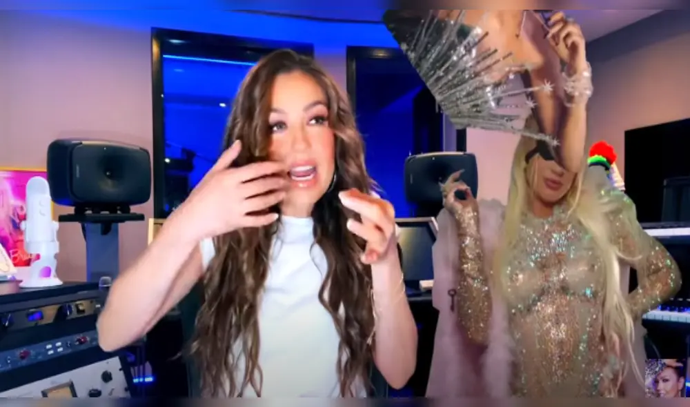 Leslie Shaw: Thalía confiesa que casi le saca un ojo a la peruana cuando la conoció para la canción Estoy soltera Leslie Shaw: Thalía confiesa que casi le saca un ojo a la peruana cuando la conoció para la canción Estoy soltera