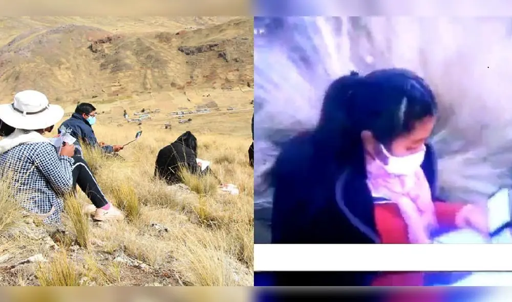 Puno. Estudiantes de la Universidad Nacional del Altiplano tienen clases hasta la noche. Foto: Composición ATV - Difusión.