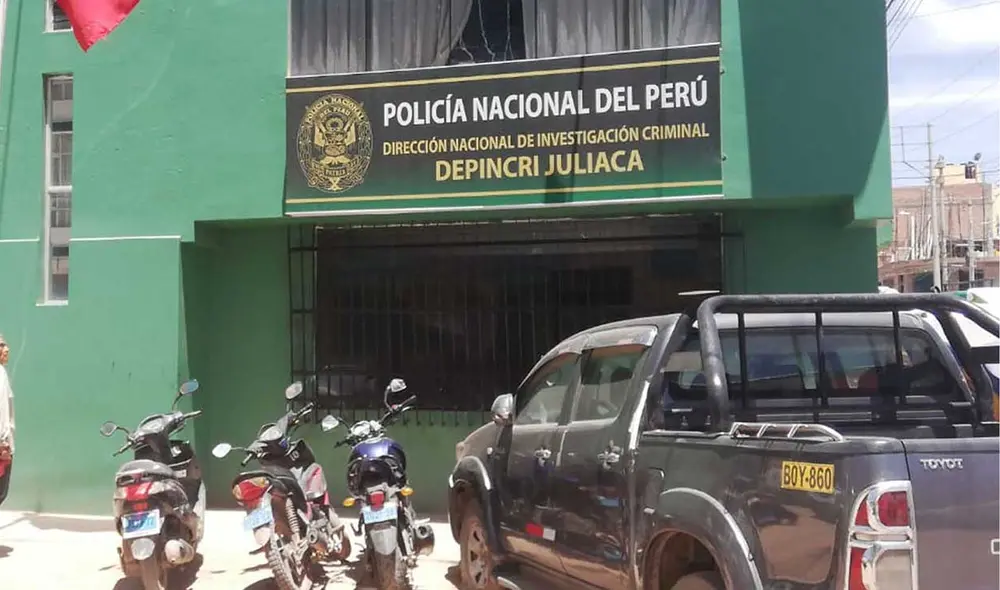 Sujeto que casi fue linchado fue trasladado a la dependencia policial. Es acusado de robo.