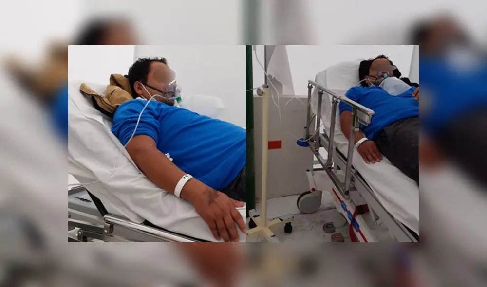 Fotos tomadas por la familia durante los días en el que hombre estuvo en el tópico de la clínica. Fotos tomadas por la familia durante los días en el que hombre estuvo en el tópico de la clínica.