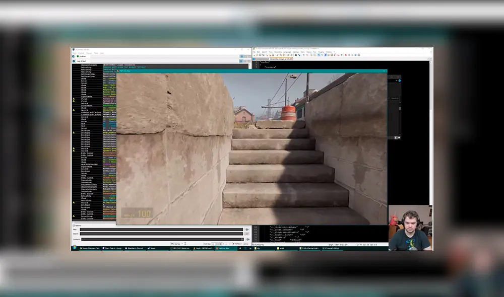 El juego tendría una variable para fingir un sistema de VR.