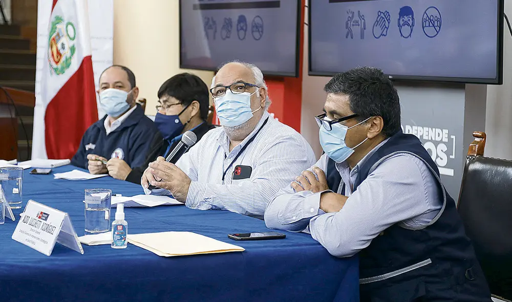 El plan. Viceministro Suárez: "La meta es vacunar en abril". Foto: difusión El plan. Viceministro Suárez: "La meta es vacunar en abril". Foto: difusión