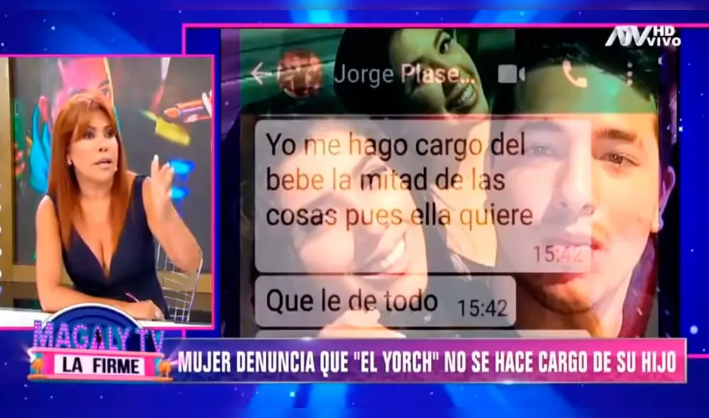 Magaly Medina presentó descargo de Jorgre Plasencia. Foto: Captura