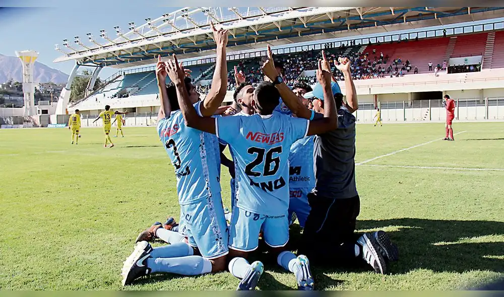 Deportivo Binacional consiguió sus primeros tres puntos en Moquegua