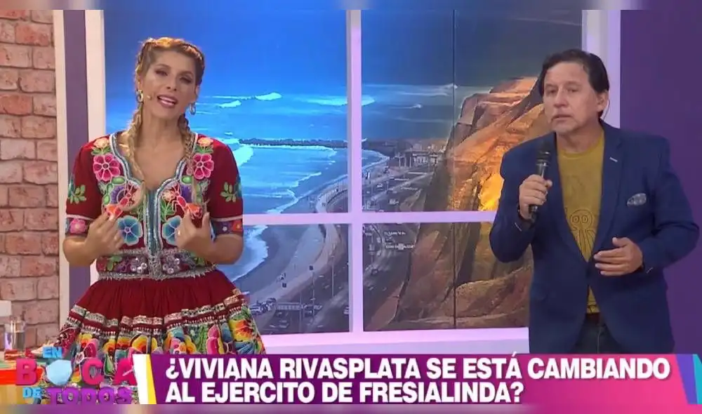 Viviana Rivasplata aparece con polleras y bailando huayno