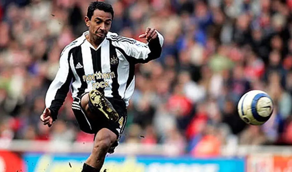 Solano tuvo destacadas actuaciones que lo convirtieron en un referente del Newcastle. Solano tuvo destacadas actuaciones que lo convirtieron en un referente del Newcastle.