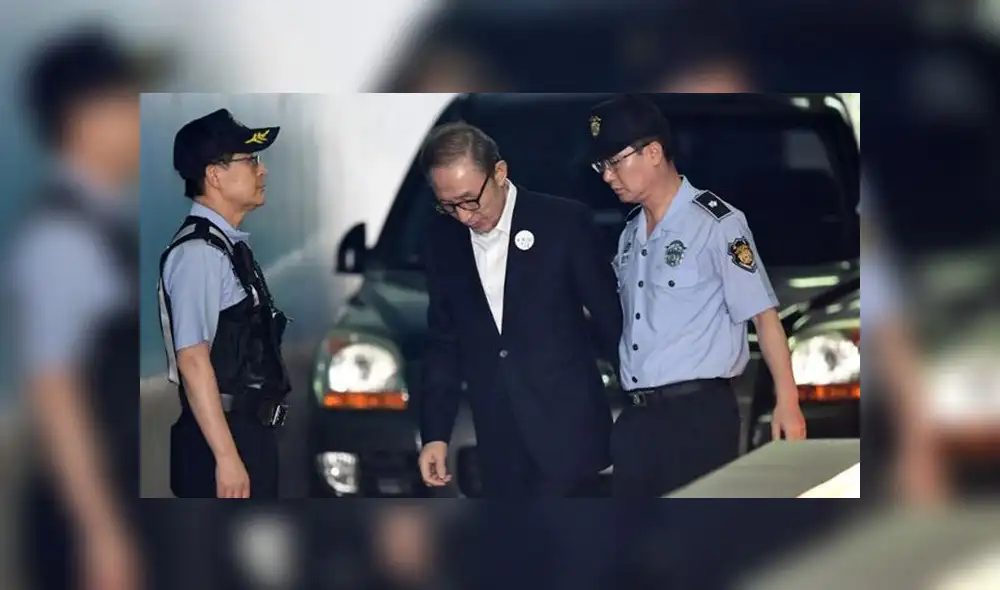 Lee Myung-bak, expresidente surcoreano condenado por corrupción, obtuvo libertad bajo fianza
