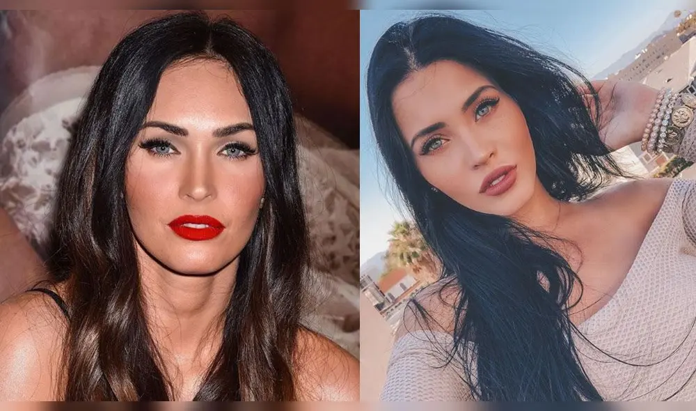 Vía Instagram, doble de Megan Fox destrona a la actriz con ardientes fotos