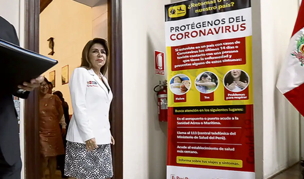 Pide calma. Ministra Hinostroza dijo que el Perú está preparado para enfrentar al Covid-19. (Foto: Jorge Cerdán)