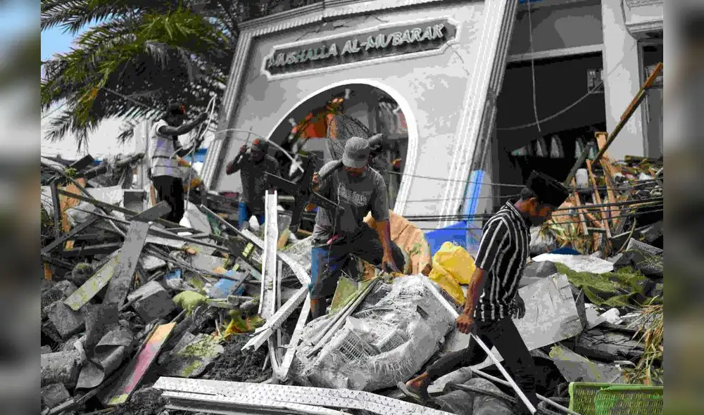 Unos 92 detenidos por saqueos tras el terremoto y tsunami en Indonesia