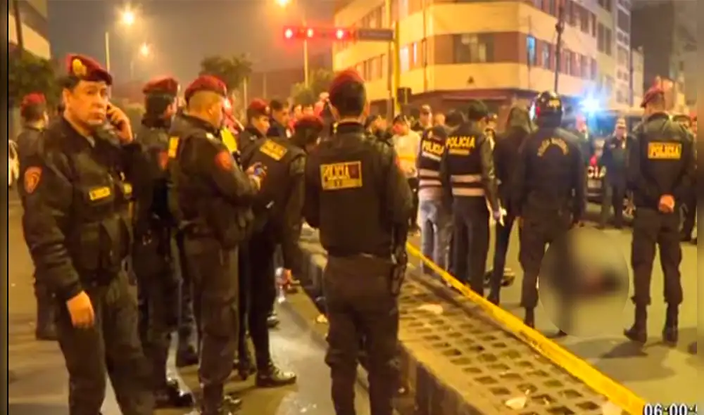El sujeto abatido tenía 22 años de edad. (Foto: Captura video)