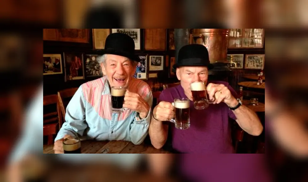 La amistad entre Ian McKellen y Patrick Stewart inició en los 70's. (Foto: Notinerd)