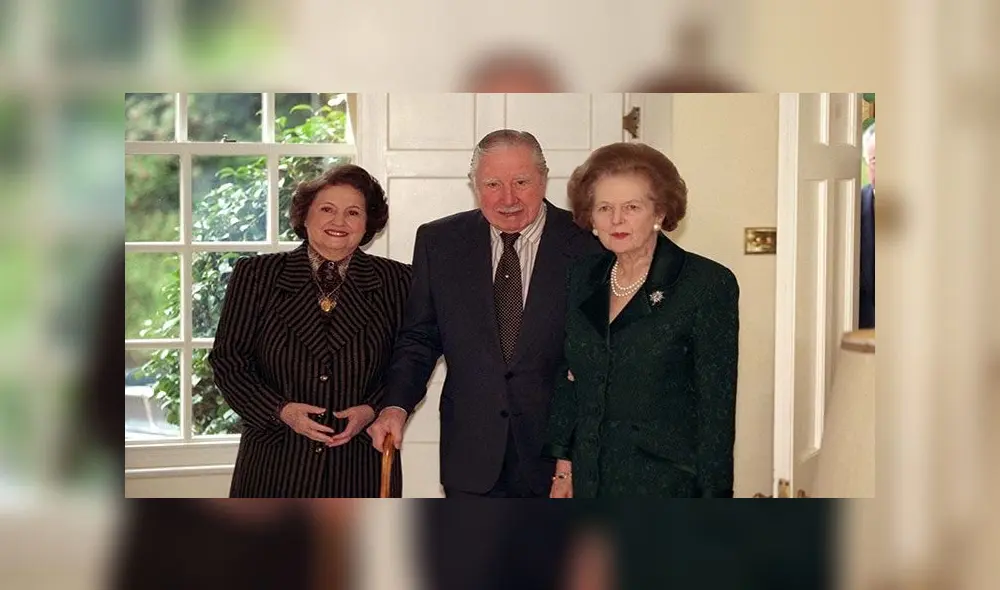 En 1999 Margaret Thatcher se solidarizó con el entonces senador Augusto Pinochet. Foto: PA En 1999 Margaret Thatcher se solidarizó con el entonces senador Augusto Pinochet. Foto: PA