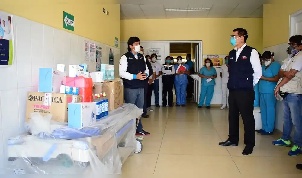 La Libertad: Entregan mil pruebas rápidas para detectar COVID-19