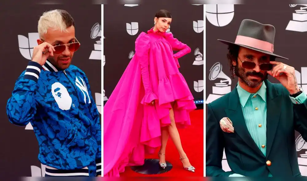 Los trajes y vestidos más extravagantes de los Latin Grammy 2019.