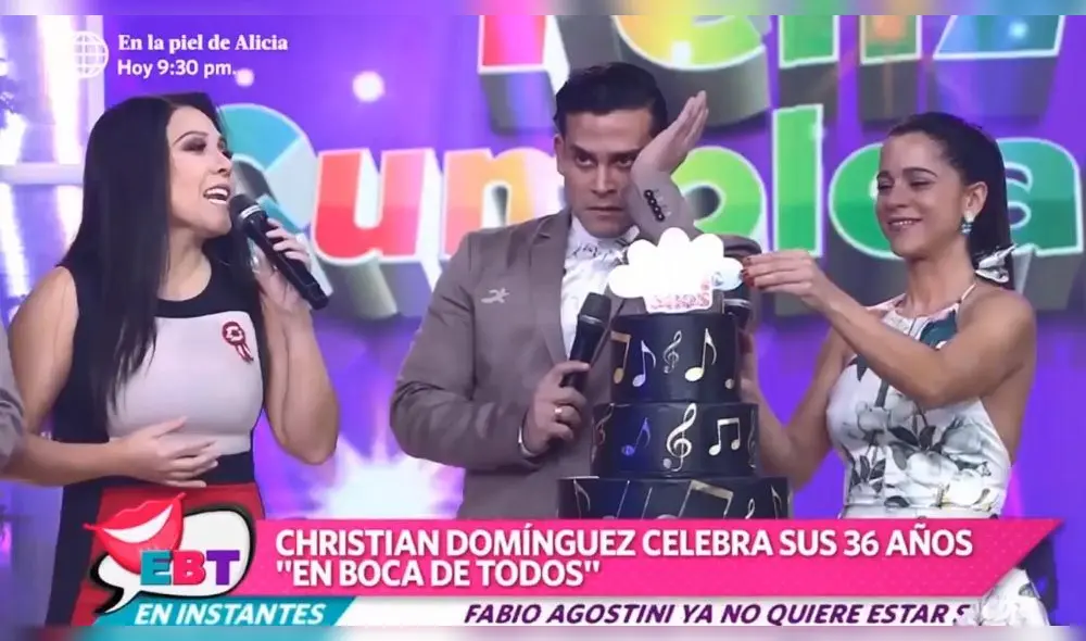 Christian Domínguez celebra su cumpleaños con sensual baile de “Cómo se ...