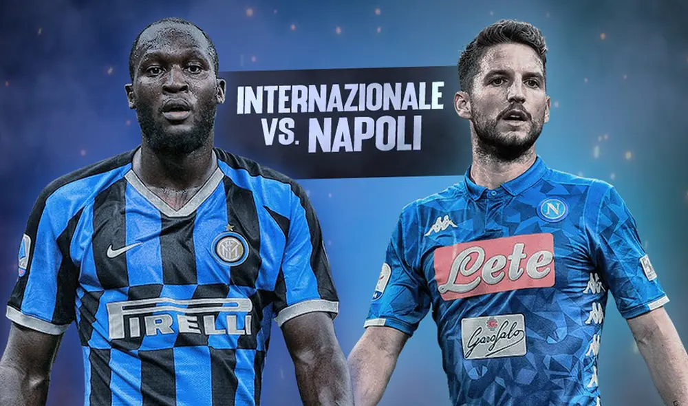 Inter vs. Napoli EN VIVO: se enfrentan por la fecha 37 de la Serie A.