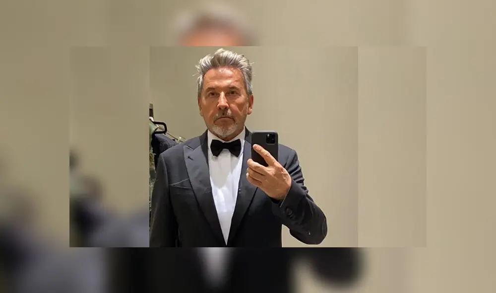 Ricardo Montaner minutos previos a la boda de Evaluna y Camilo. Foto: difusión.