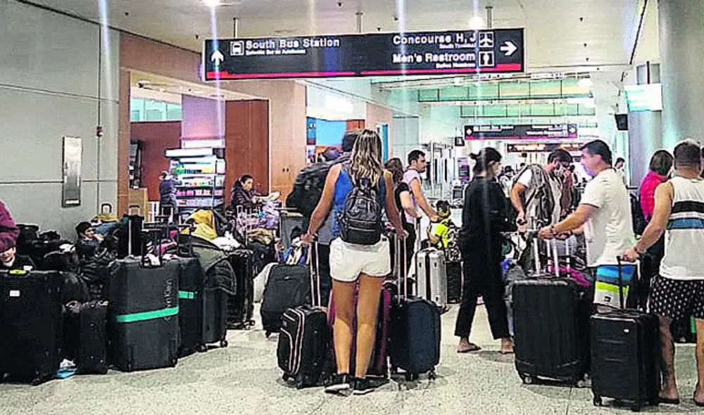 En Miami. LATAM hizo un vuelo a Perú por su cuenta. En Miami. LATAM hizo un vuelo a Perú por su cuenta.