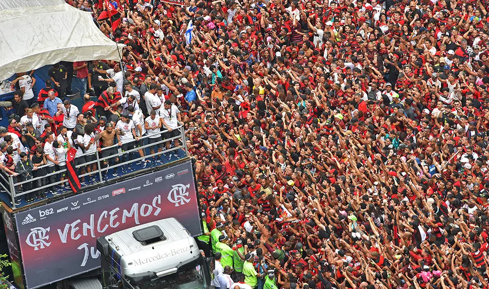 Flamengo: ayer ganó la Libertadores y hoy campeonó en el Brasileirao