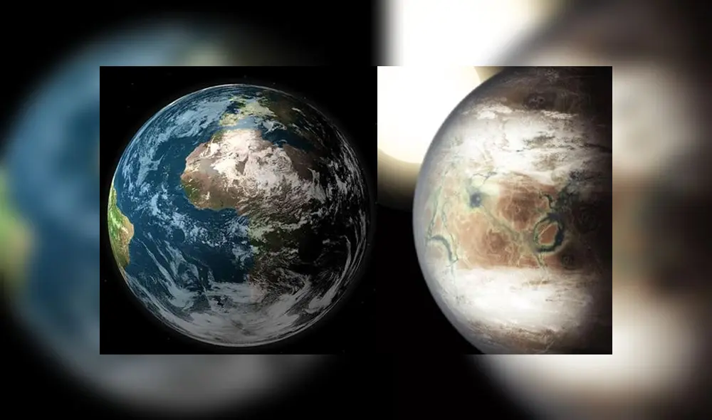 Kepler-452b es el planeta más parecido a la Tierra. Foto: BBC.